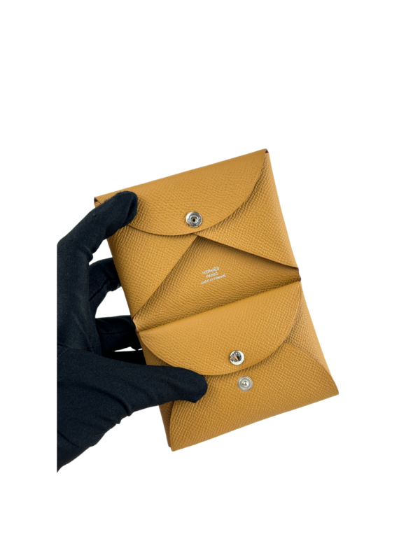 HERMES CALVI DUO COMPACT CARDHOLDER - Image 4
