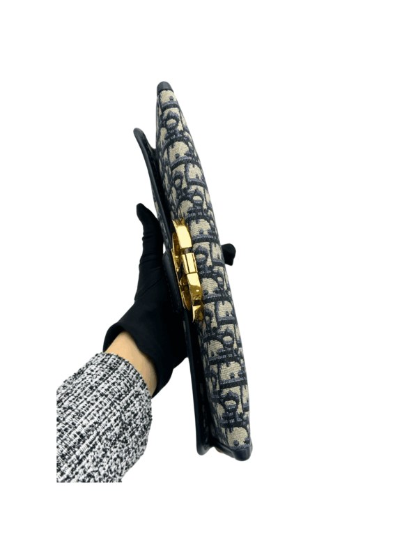 DIOR 30 MONTAIGNE CHAIN CLUTCH BAG - Image 12