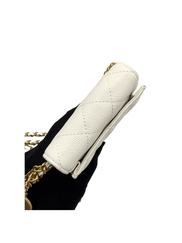 CHANEL 23C PHONE POUCH WITH CHAIN - Image 13