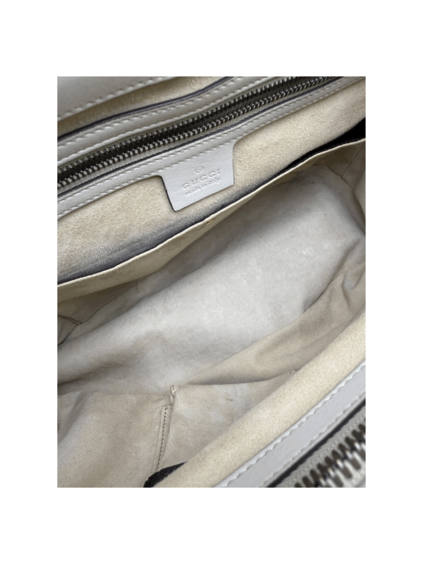 GUCCI HORSEBIT CALF LEATHER EMBOSSED PYTHON TOTE BAG - Image 18