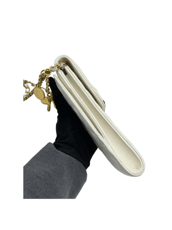 CHANEL 23C PHONE POUCH WITH CHAIN - Image 11