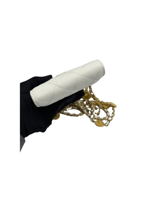 CHANEL 23C PHONE POUCH WITH CHAIN - Image 12