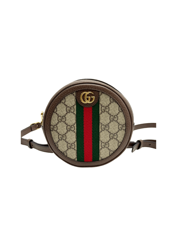 GUCCI OPHIDIA MINI ROUND BACKPACK