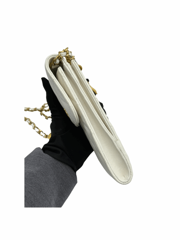 CHANEL 23C PHONE POUCH WITH CHAIN - Image 10