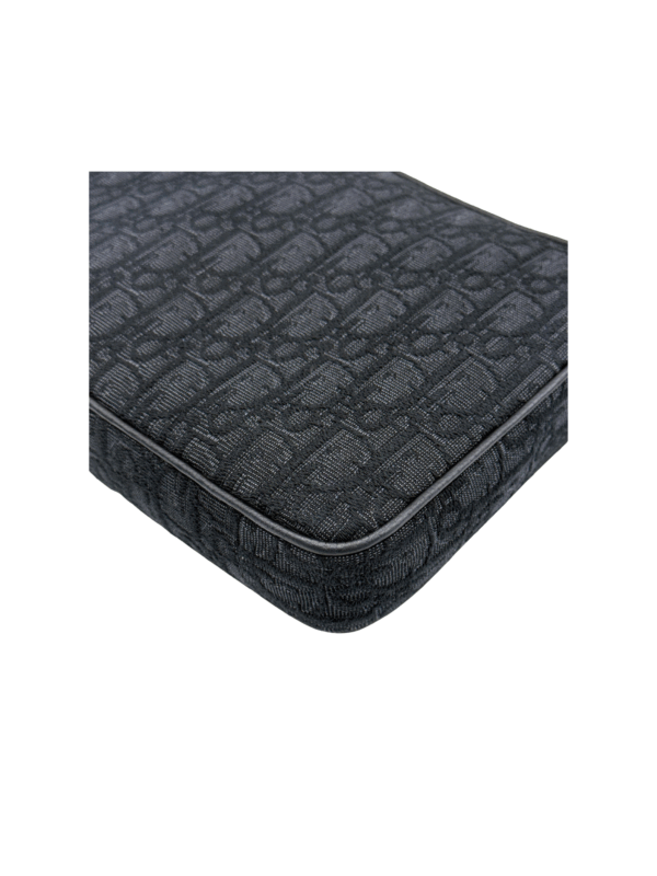 DIOR SADDLE TRIPLE POUCH BLACK DIOR OBLIQUE JACQUARD - Image 11
