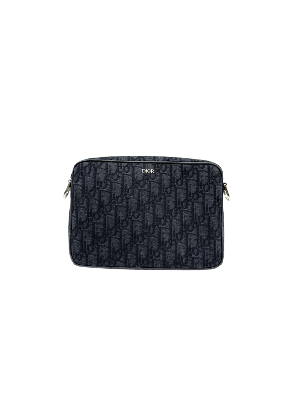 DIOR SADDLE TRIPLE POUCH BLACK DIOR OBLIQUE JACQUARD - Image 4