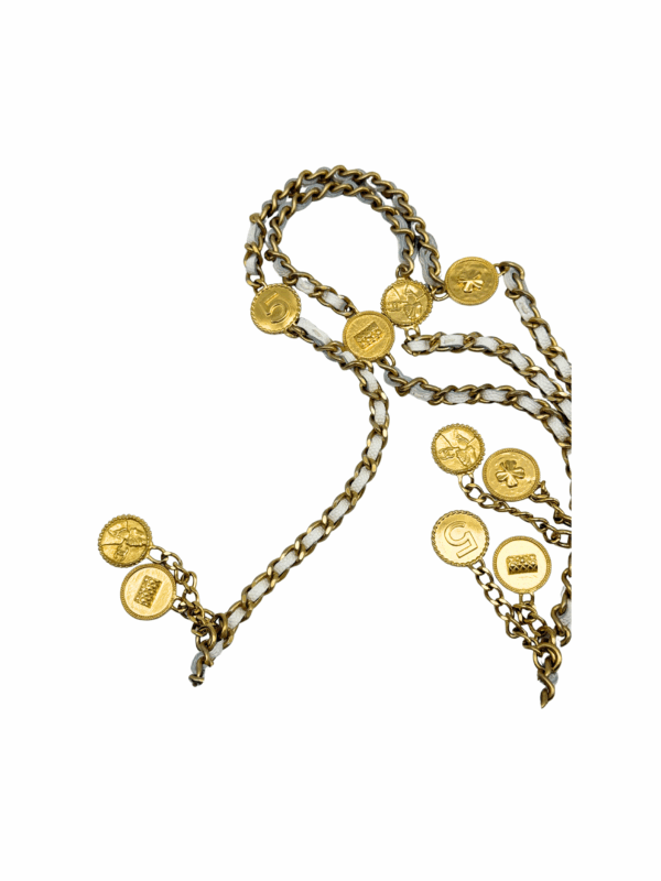 CHANEL 23C PHONE POUCH WITH CHAIN - Image 19