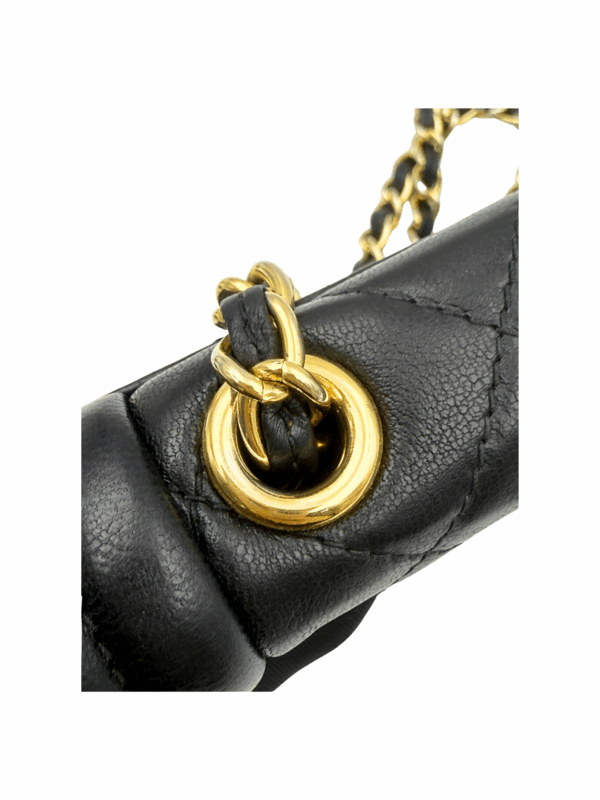 CHANEL VINTAGE FLAP BAG WITH TASSEL - Image 14