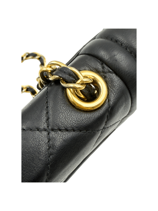 CHANEL VINTAGE FLAP BAG WITH TASSEL - Image 13