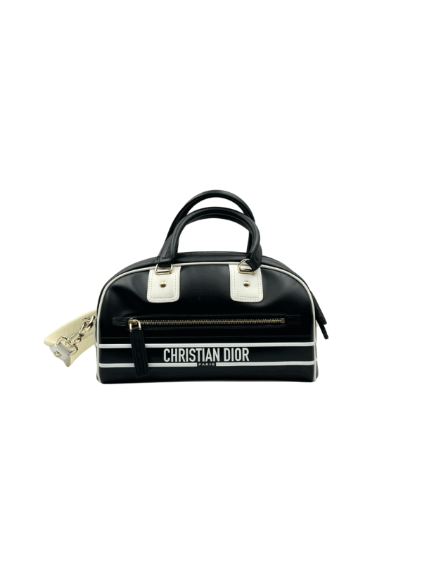 DIOR D VIBE MINI BOWLING BAG