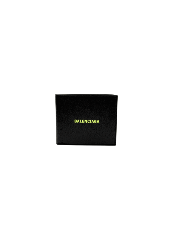 BALENCIAGA CASH LOGO BIFOLD WALLET
