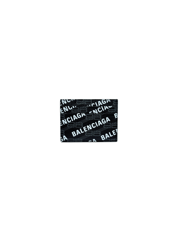 BALENCIAGA BB MONOGRAM CARD CASE