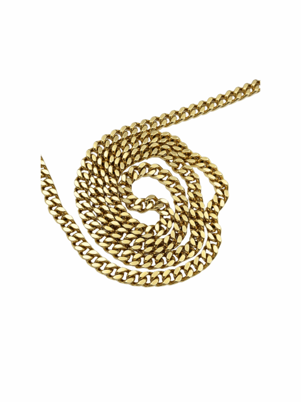 YSL CLASSIC CASSANDRE CHAIN WALLET IN GRAIN DE POUDRE - Image 21