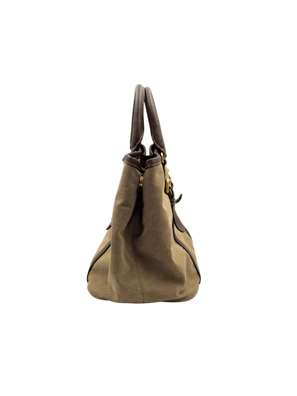 PRADA CORDA X BRUCIA TESSUTO NYLON TOTE - Image 9