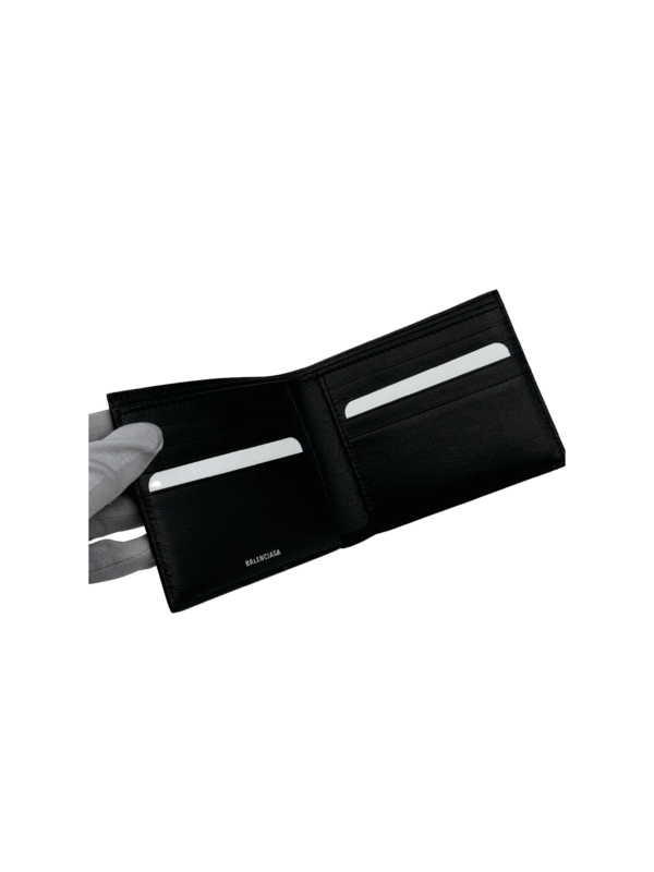 BALENCIAGA BB MONOGRAM BIFOLD WALLET - Image 4