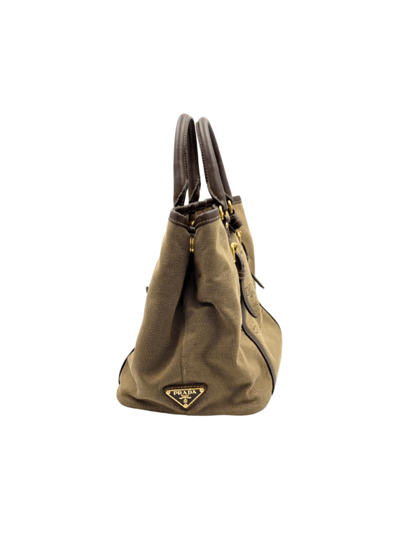 PRADA CORDA X BRUCIA TESSUTO NYLON TOTE - Image 8