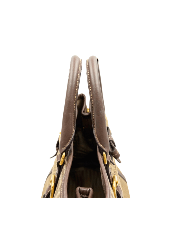 PRADA CORDA X BRUCIA TESSUTO NYLON TOTE - Image 7