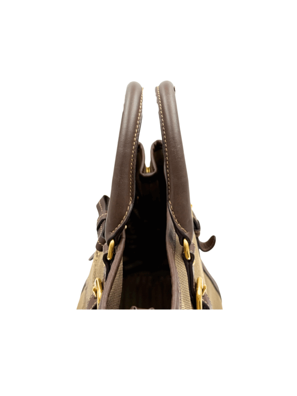 PRADA CORDA X BRUCIA TESSUTO NYLON TOTE - Image 6