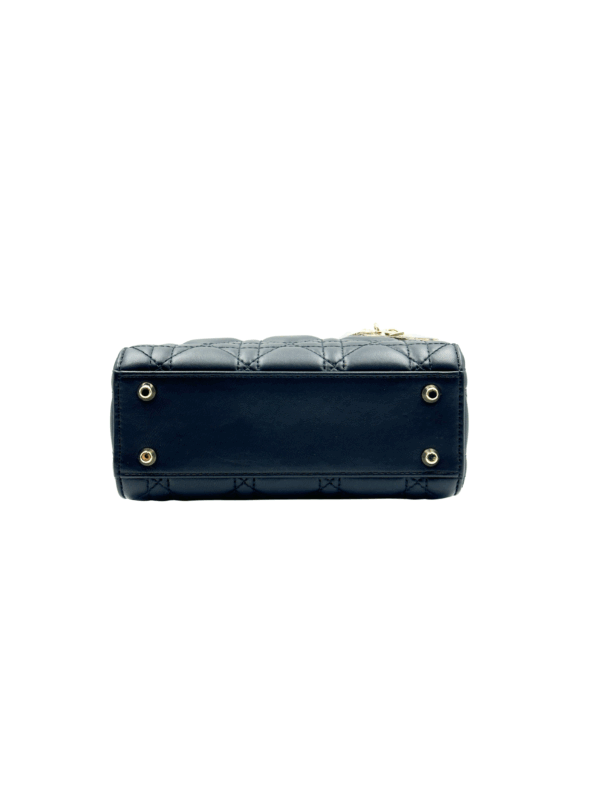 DIOR MINI LADY DIOR BAG BLACK GHW - Image 8