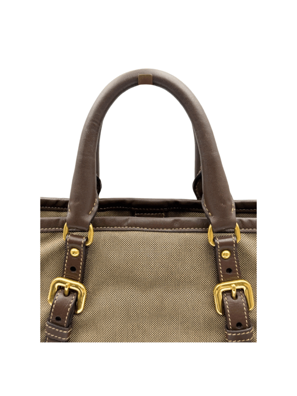 PRADA CORDA X BRUCIA TESSUTO NYLON TOTE - Image 5