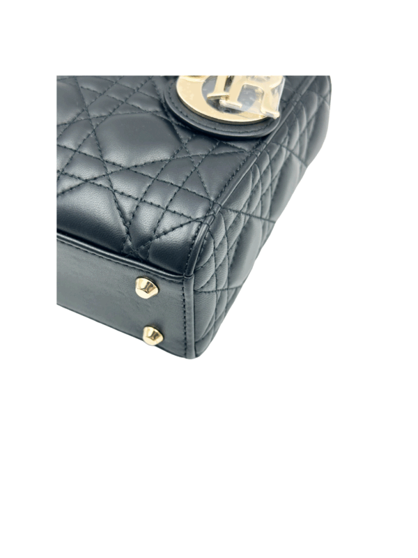 DIOR MINI LADY DIOR BAG BLACK GHW - Image 10