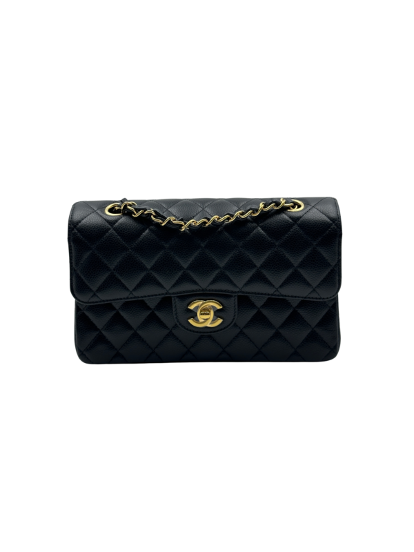 CHANEL CLASSIC FLAP SMALL CAVIAR GHW