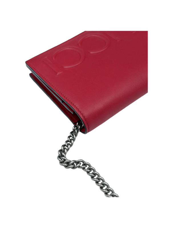 GUCCI XL LEATHER MINI WALLET ON CHAIN - Image 6