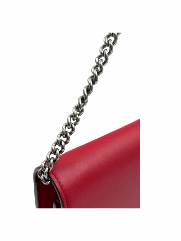 GUCCI XL LEATHER MINI WALLET ON CHAIN - Image 12