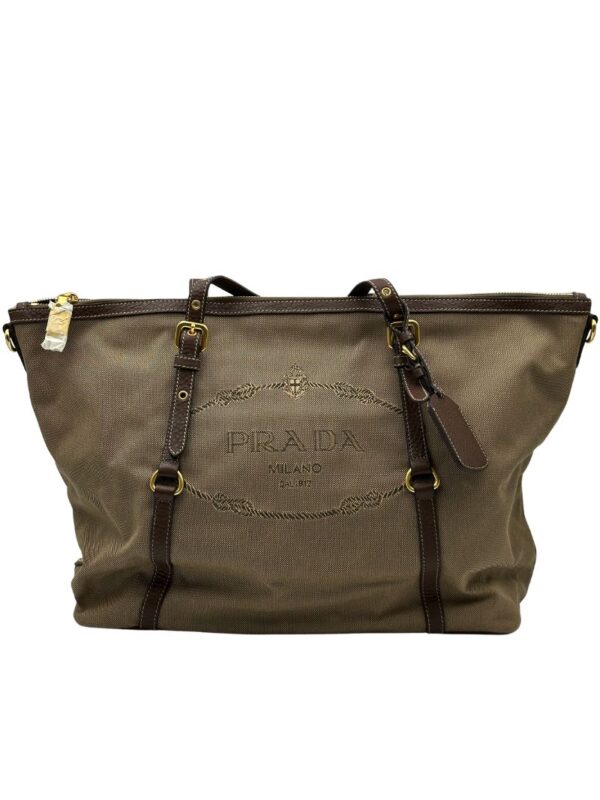 PRADA SHOPPING NYLON TOTE