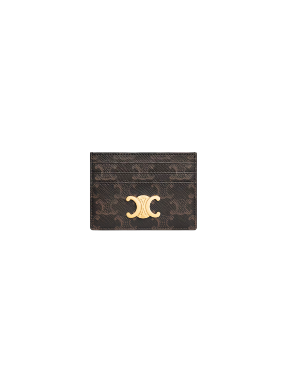 CELINE CARD HOLDER TRIOMPHE IN