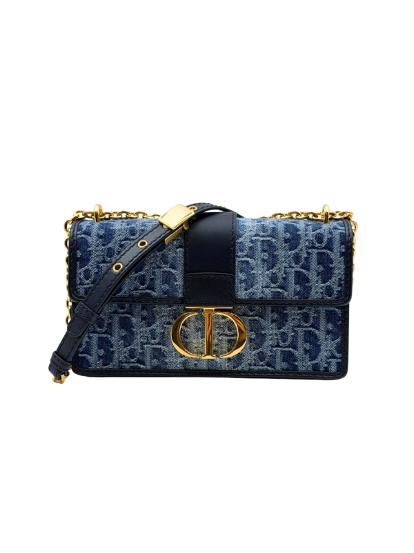 DIOR 30 MONTAIGNE EAST-WEST BAG WITH CHAIN