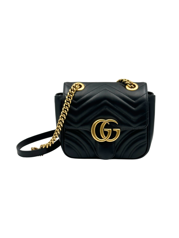 GUCCI MARMONT SQUARE SHOULDER BAG