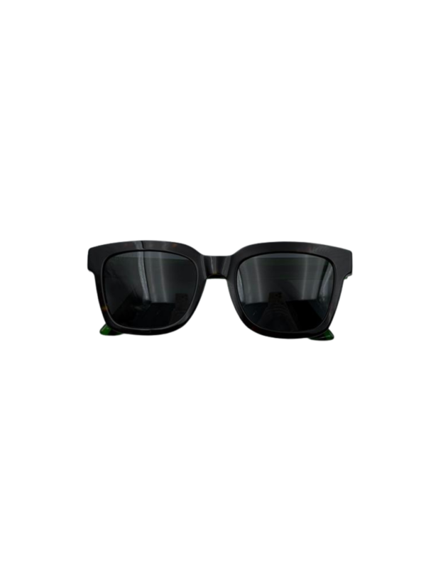 GUCCI RECTANGULAR FRAME ACETATE SUNGLASSES