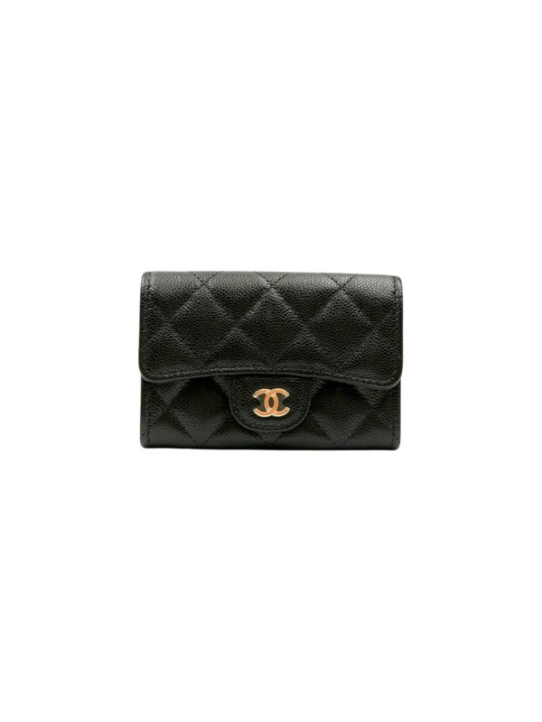 CHANEL CLASSIC FLAP CARDHOLDER WITH ZIPPER