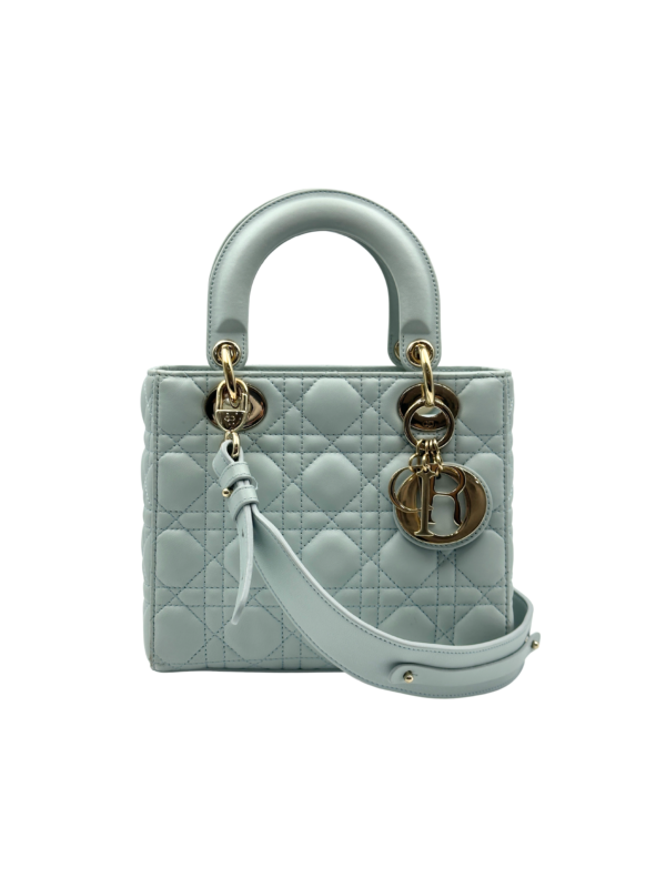 DIOR SMALL LADY DIOR PLACID BLUE