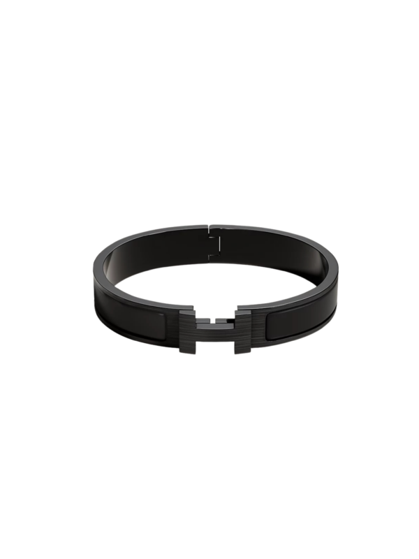HERMES CLIC HH SO BLACK CLICK BRACELET
