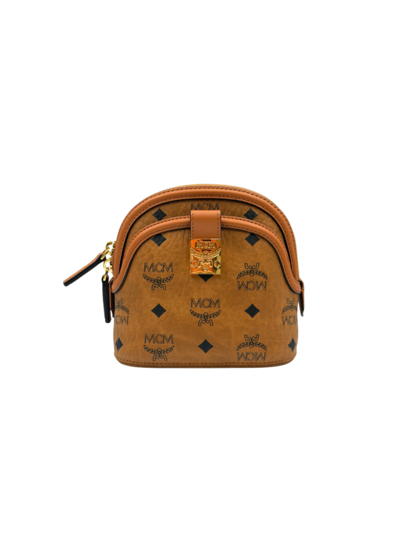 MCM MINI ANNA IN VISETOS CANVAS MESSENGER