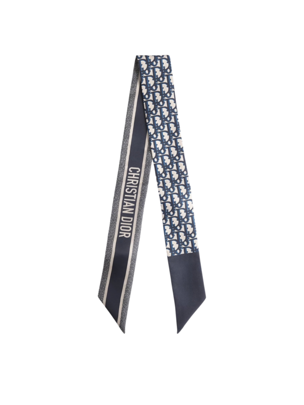 DIOR OBLIQUE MITZAH SCARF SILK TWILLY