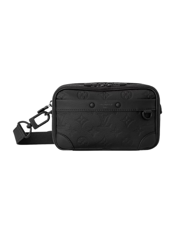 LV ALPHA WEARABLE WALLET MONOGRAM SHADOW LEATHER