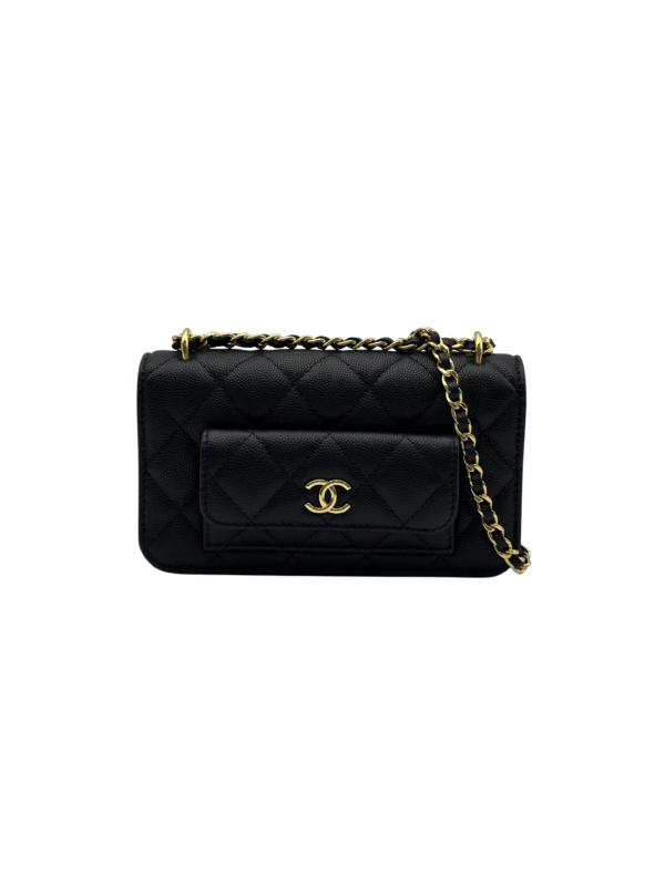 CHANEL 23B WALLET ON CHAIN