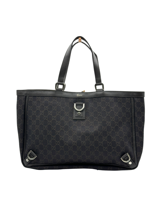 GUCCI ABBEY TOTE BAG BLACK
