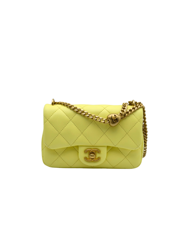 CHANEL 25C MINI FLAP WITH LOVE