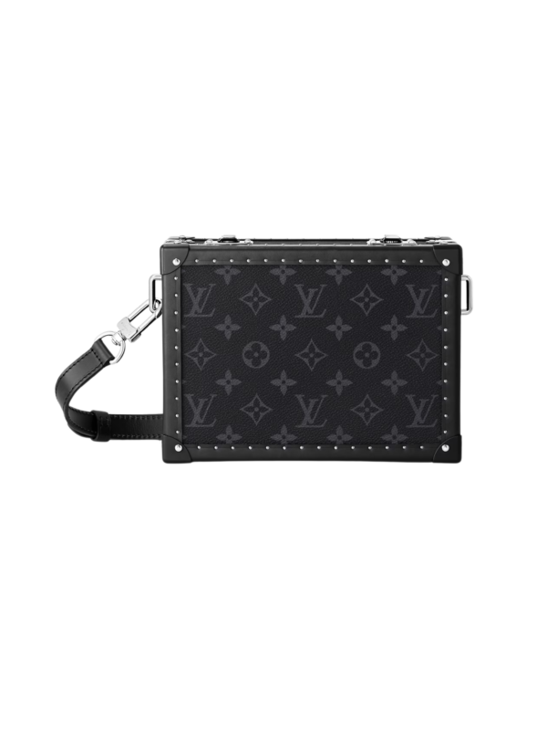 LV CLUTCH BOX MONOGRAM ECLIPSE