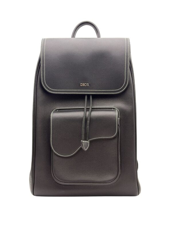 DIOR SADDLE BACKPACK WITH FLAP
