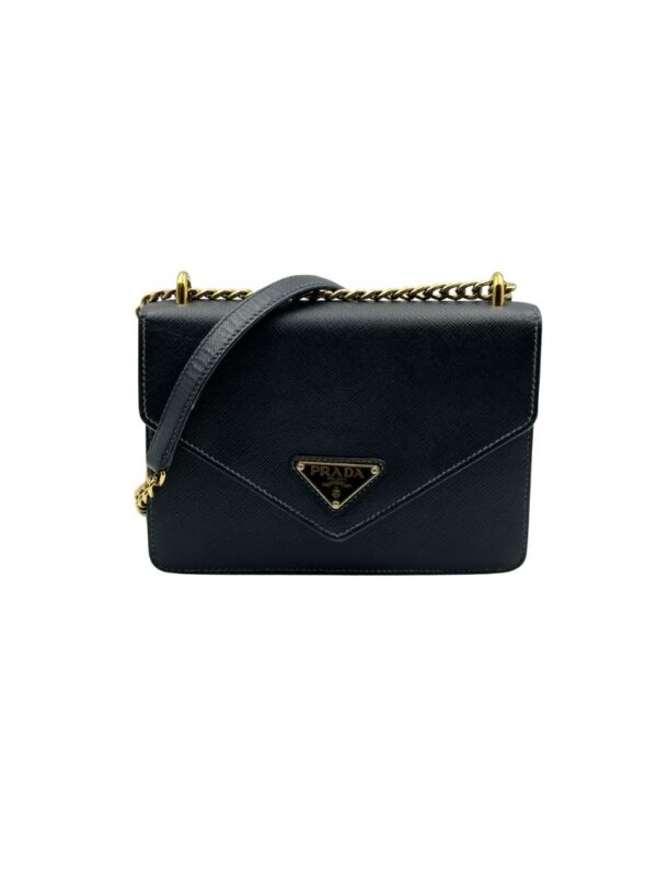 PRADA SAFFIANO ENVELOPE SHOULDER BAG