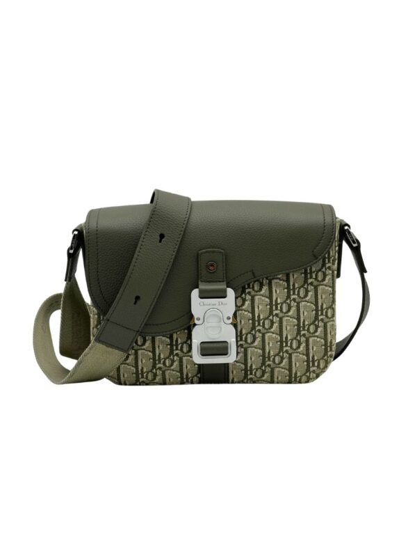 DIOR SADDLE MESSENGER BAG WITH FLAP