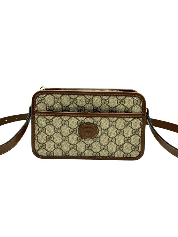 GUCCI INTERLOCKING G MINI CAMERA BAG
