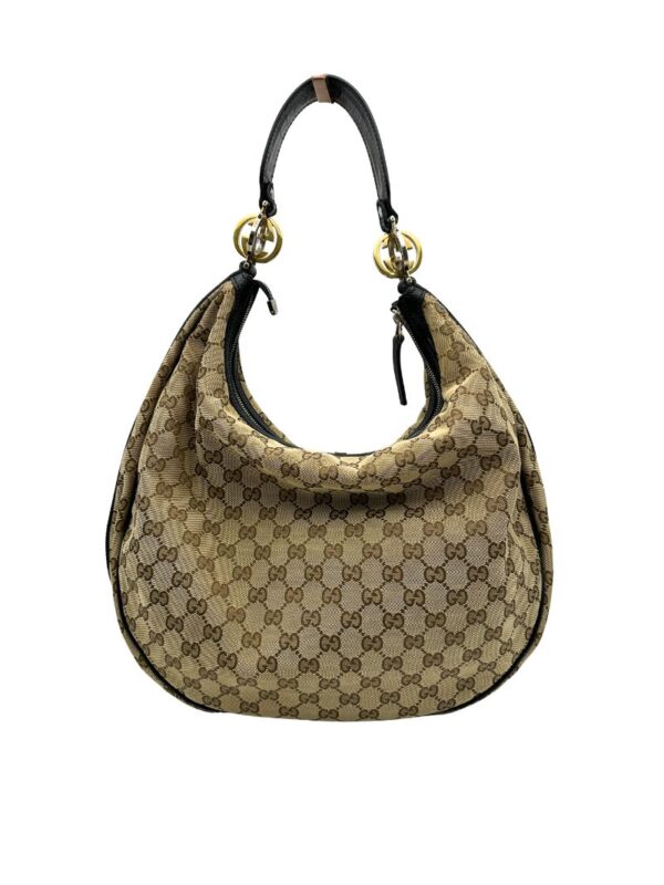 GUCCI GG CANVAS TWINS HOBO