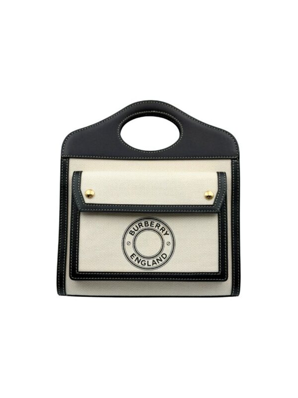 BURBERRY MINI POCKET BLACK / BEIGE