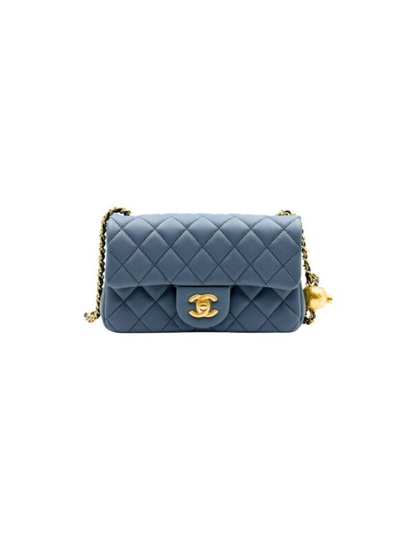 CHANEL MINI RECTANGULAR WITH PEARL CRUSH